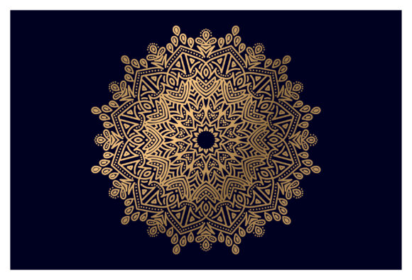 Arabesque Luxury Mandala Background: A Gateway to Islamic Artistry