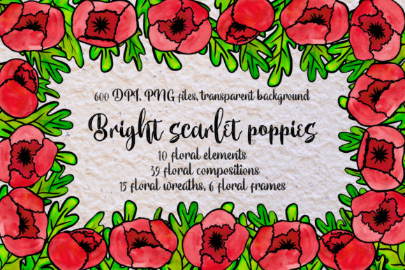 Bright Scarlet Poppies: The Watercolor Advantage for Modern Creators