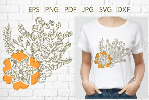 Doodle Flower Bouquet: A Creative Design Toolkit