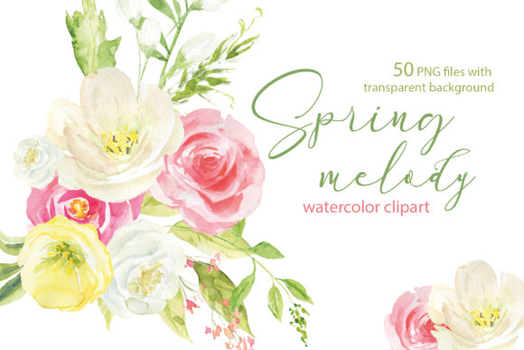 Spring Melody Watercolor Clipart: A Practical Asset for Modern Creators