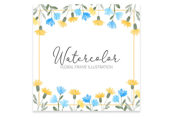 Transforming Your Projects with the Watercolor Meadow Wild Flowers Frame