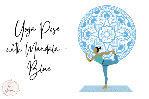 Yoga Pose Mandala Art: A Design for Mindfulness